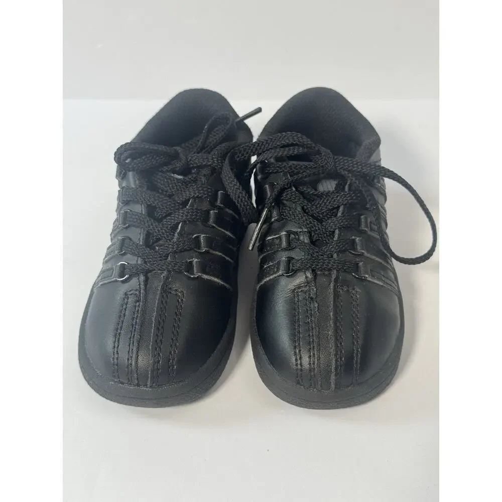 K Swiss Classic VN Infant Low Sneakers Black Size 6 Toddler Shoes With Box
